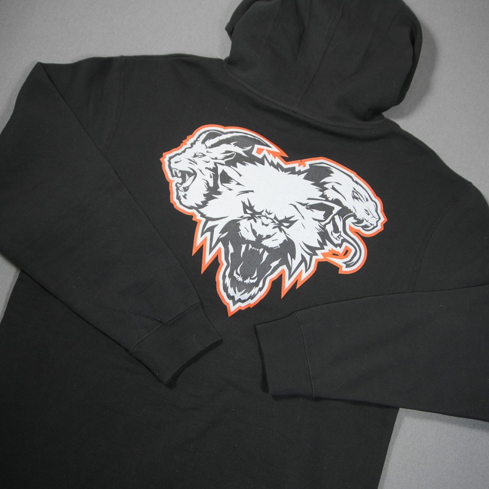 Black Ops 6 Call of Duty Pullover Men Hoodie L Sweater Gaming 3 Head Logo Merch